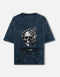 The Phantom Pain Oversized Terry acid-wash Men's T-Shirt