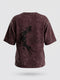 The Dyed Soul Oversized acid wash Terry Female's T-Shirt