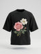 The Pink Rose Oversized Terry Male's T-Shirt