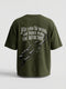 The Reluctant Oversized Terry Men's T-Shirt